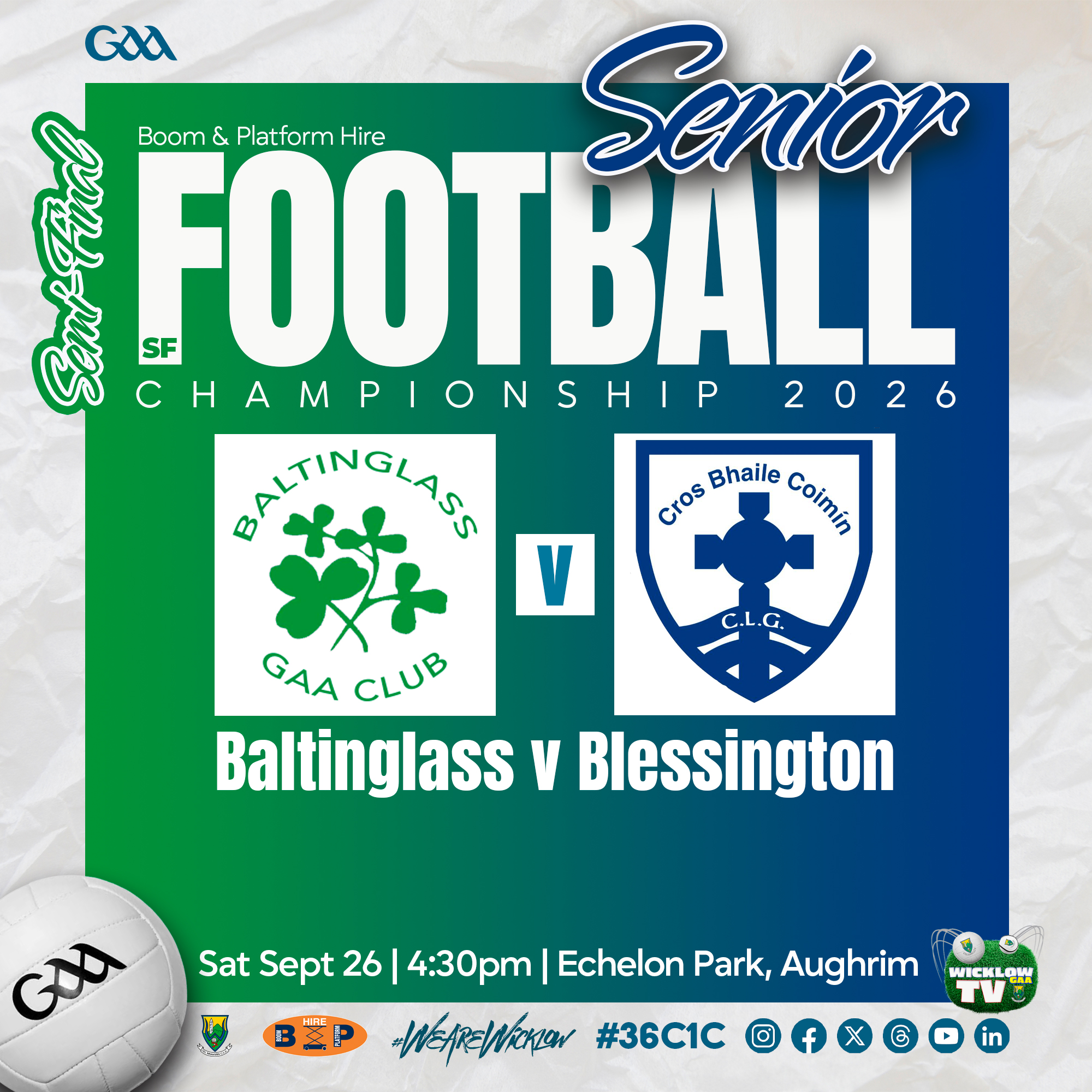 SFC SF | Baltinglass v Blessington